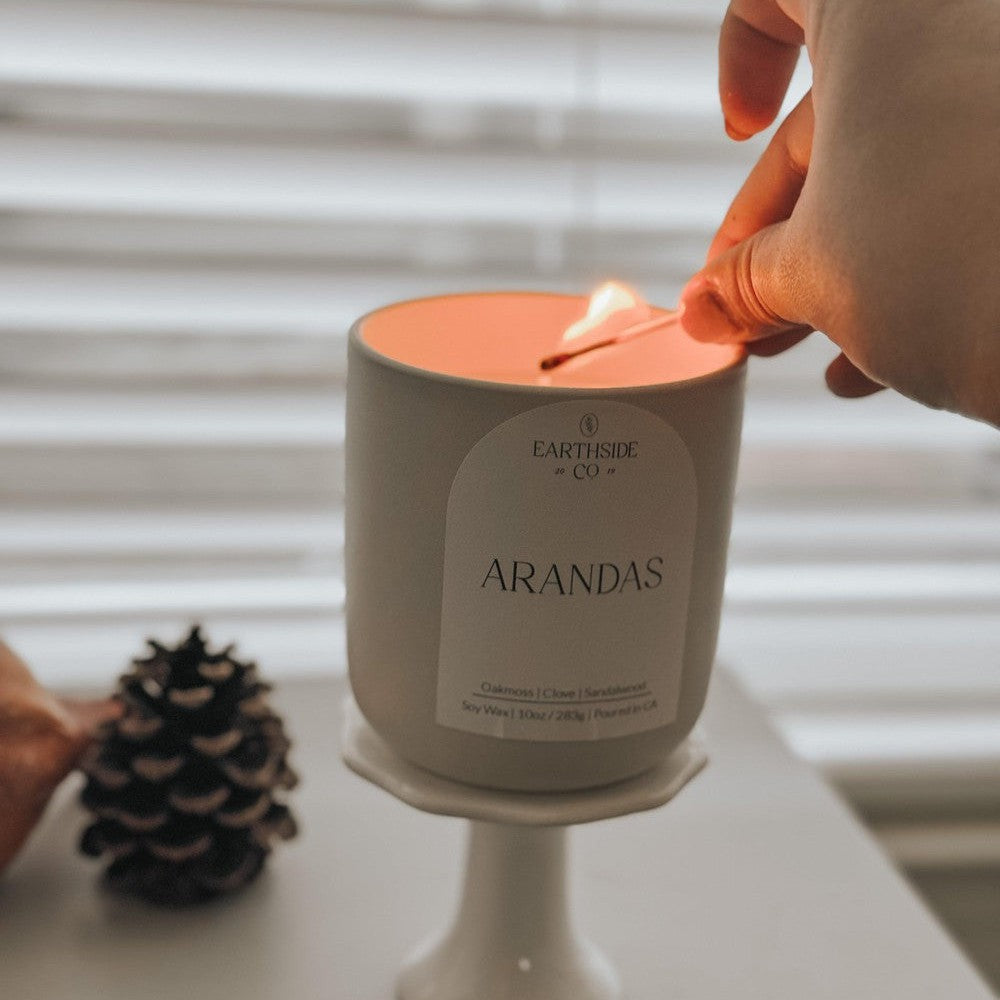 Arandas Cement Candle