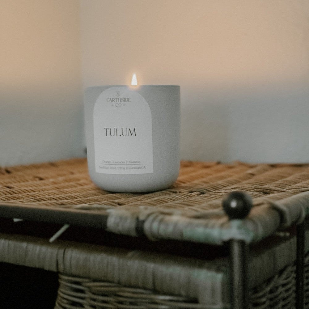 Tulum Cement Candle